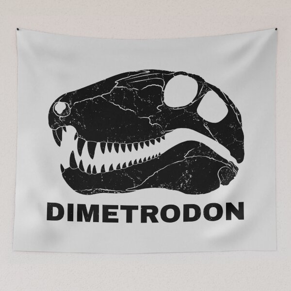 Item preview, Dimetrodon Skull Fossil designed and sold by NicGrayGraphic.