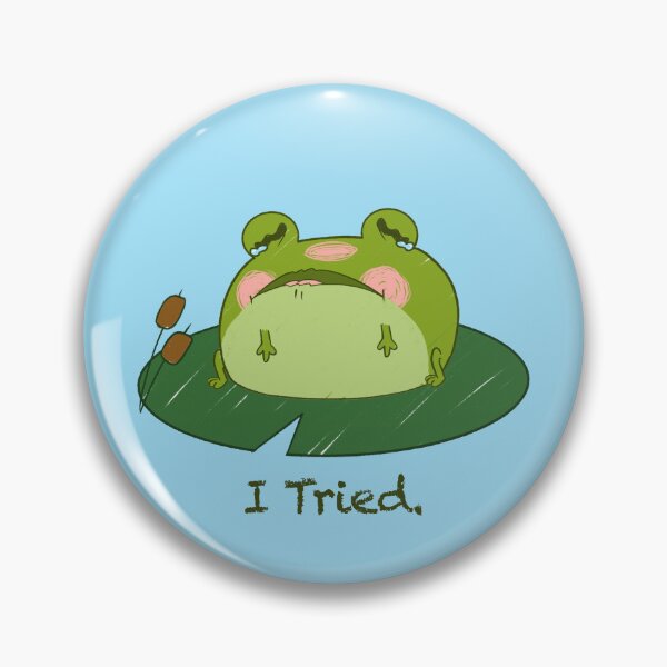 Item preview, I Tried Frog designed and sold by Mickey0o.