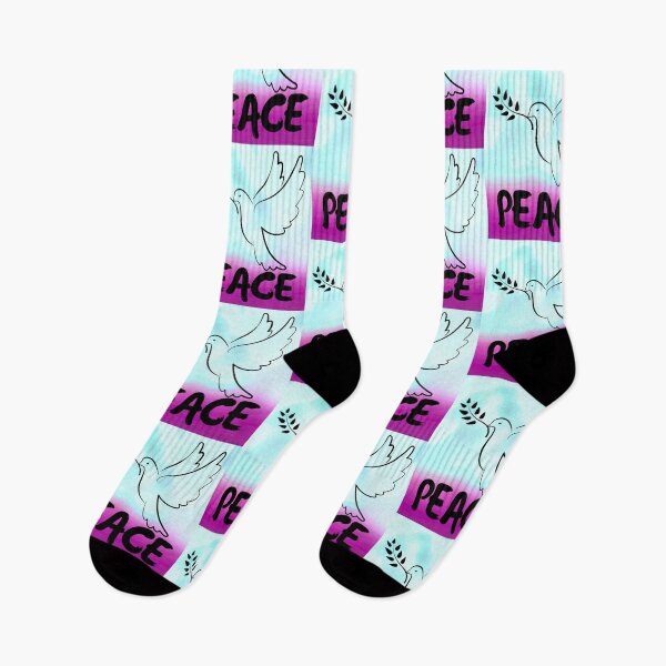 Item preview, "Peaceful Dove" Magenta and Blue Sky Art - Serenity and Hope Design designed and sold by Fredster1966.