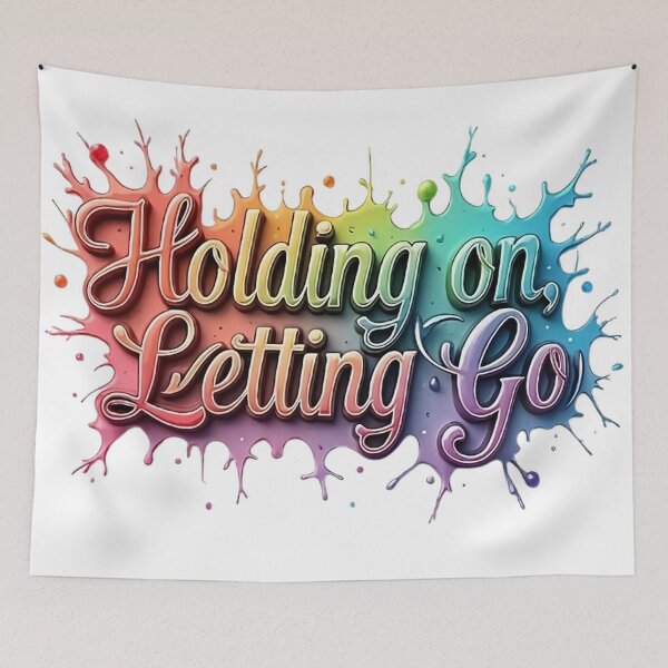 Item preview, Holding On, Letting Go – Embracing Change and Memories designed and sold by VYBE DARK Studio.