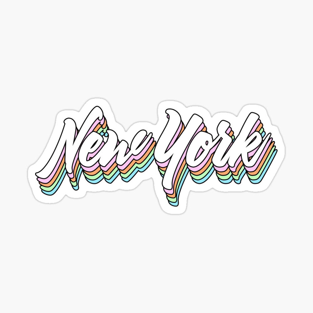 New York Sticker