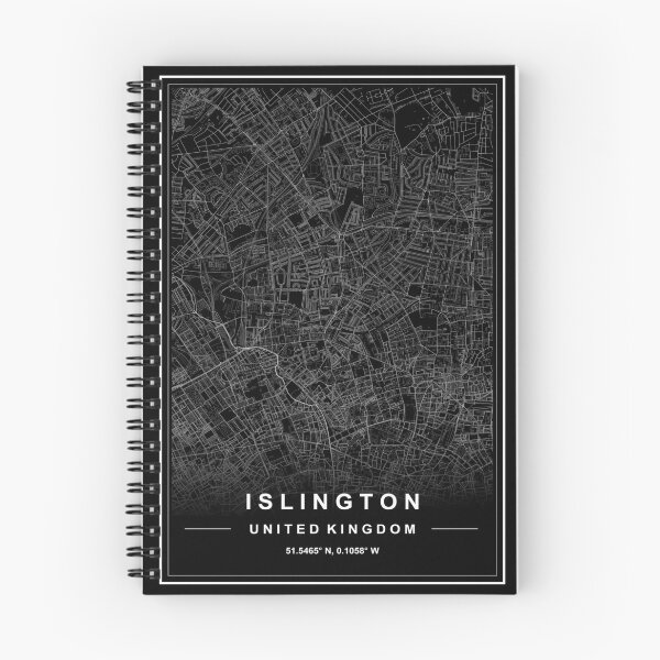 Item preview, Islington Map designed and sold by SHAMPAIN-ART-CO.