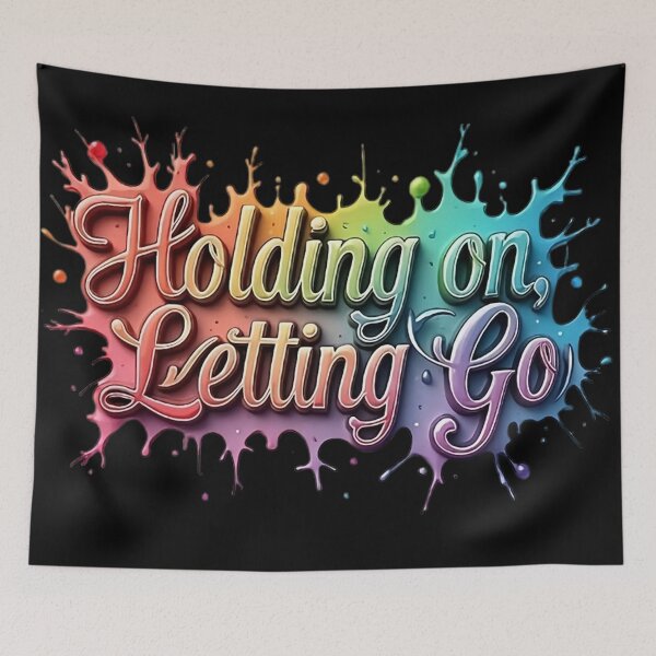 Item preview, Holding On, Letting Go – Embracing Change and Memories designed and sold by VYBE DARK Studio.