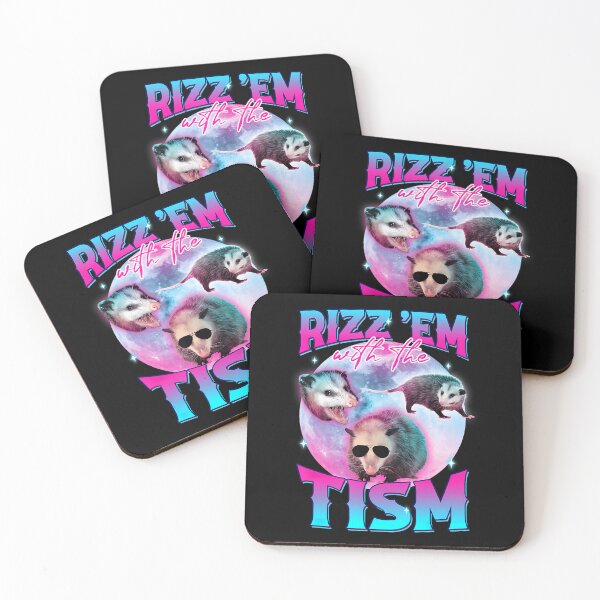 Item preview, Autism Funny Rizz Em With The Tism Meme Opossum designed and sold by LeoVargasVelha.