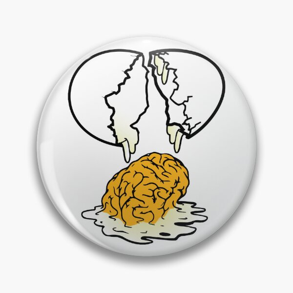 Item preview, Scrambled Thoughts | Creative Burnout Vibes | Quirky Concept Art designed and sold by LordRegCreates.