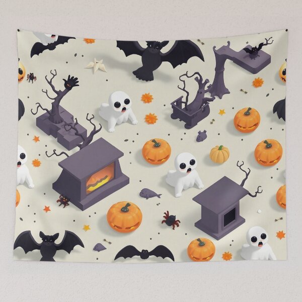 Item preview, Halloween pattern #30 designed and sold by Kaleidoscope Print.