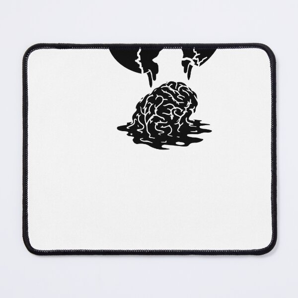 Item preview, Scrambled Thoughts | Creative Burnout Vibes | Quirky Concept Art-negative designed and sold by LordRegCreates.