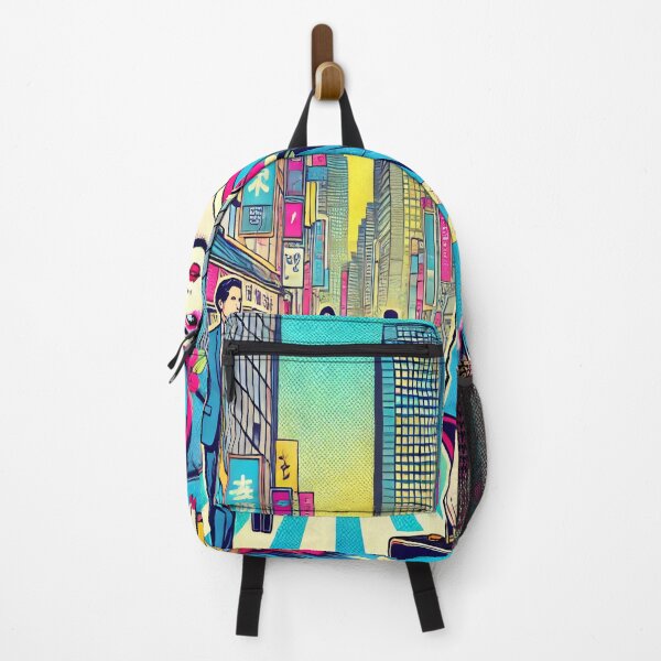 Item preview, Pop Art Geisha in the City – The Modern Career Woman designed and sold by SakuraJapanArt.