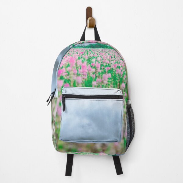 Item preview, beautiful spring blooming pink flowers amidst waters during the rainy season. designed and sold by MiMee4451.