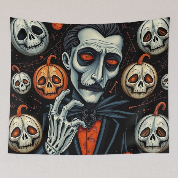 Item preview, Halloween pattern #34 designed and sold by Kaleidoscope Print.