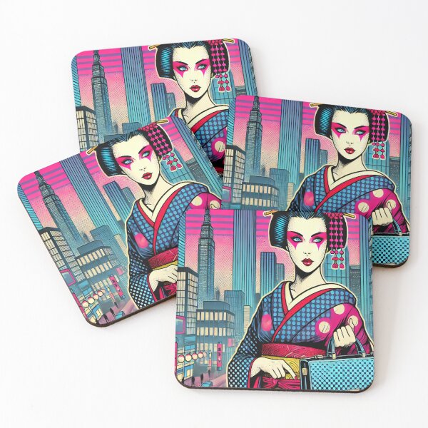 Item preview, Pop Art Geisha – The Modern Career Woman designed and sold by SakuraJapanArt.