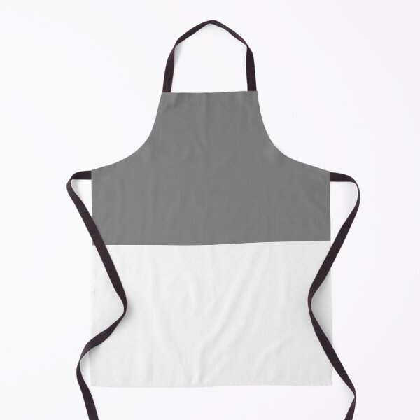 Item preview, Horizontal Halves - White and Gray designed and sold by JustPatterns2.