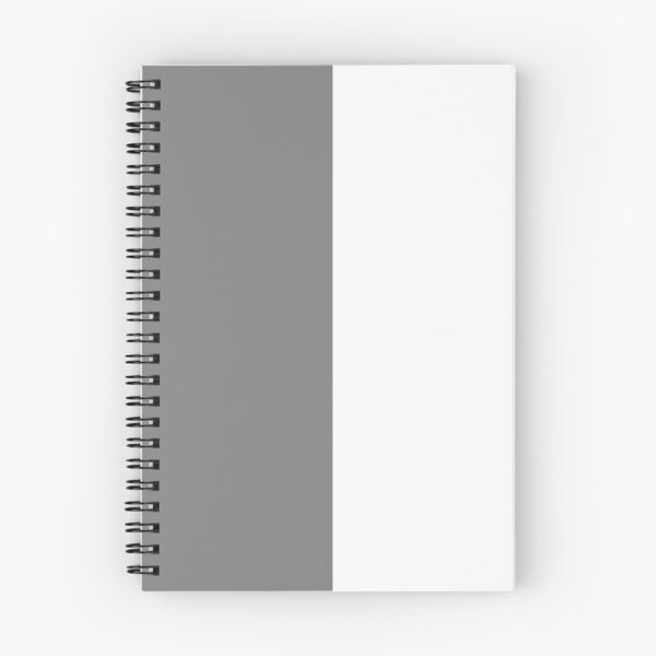 Item preview, Vertical Halves - White and Gray designed and sold by JustPatterns2.