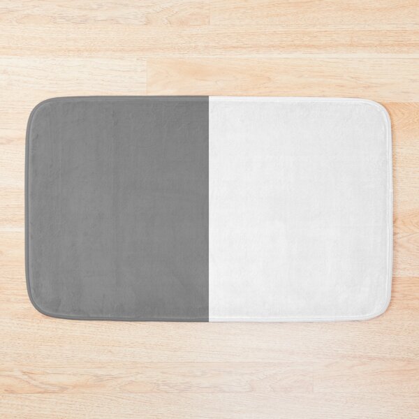 Item preview, Vertical Halves - White and Gray designed and sold by JustPatterns2.
