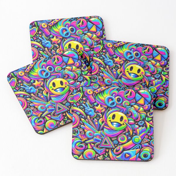 Item preview, 90's Psychedelic Design designed and sold by Myra365Art.