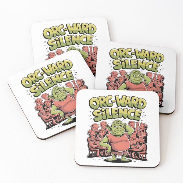 Item preview, Orc-ward Silence designed and sold by Wegetees.