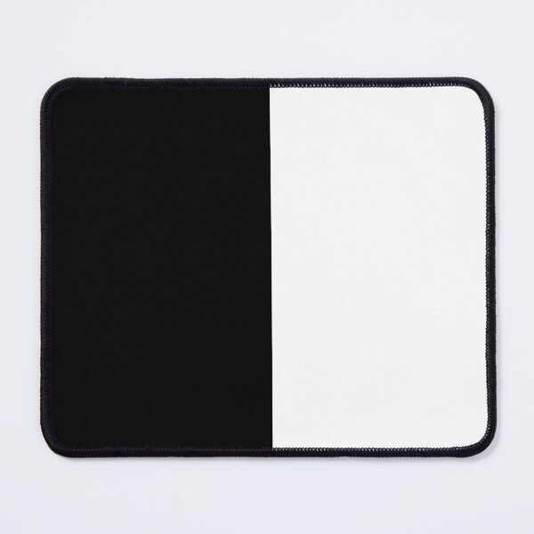 Item preview, Vertical Halves - White and Black designed and sold by JustPatterns2.