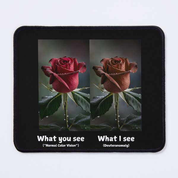 Item preview, A Rose in Different Light: Deuteranomaly Awareness 2 designed and sold by Expathers.