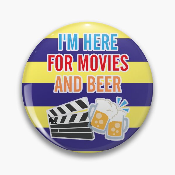Item preview, Movies and beer, saying designed and sold by Mauswohn.