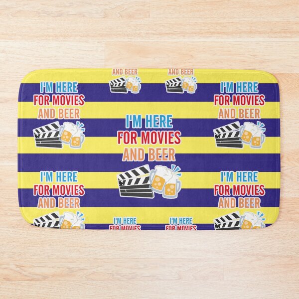 Item preview, Movies and beer, saying designed and sold by Mauswohn.