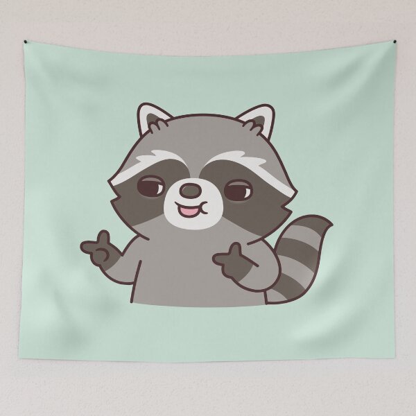 Item preview, Raccoon Finger Gun Hand Gesture Funny designed and sold by rustydoodle.