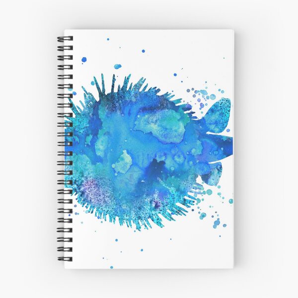 Item preview, Blowfish, Blow fish, Porcupinefish designed and sold by Rosaliartbook.