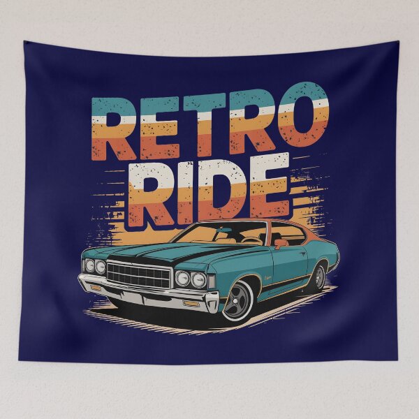 Item preview, Vintage Retro ride car designed and sold by ArtbySameer.