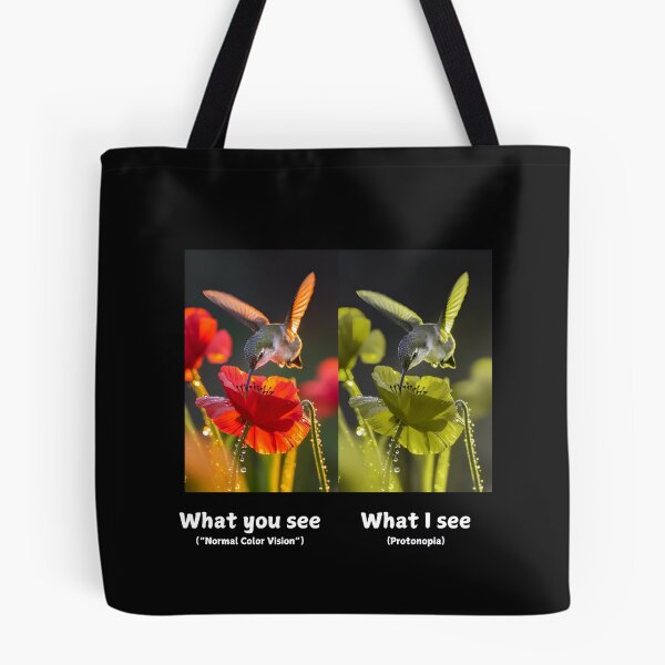Item preview, Seeing Differently: Protonopia Awareness Hummingbird Design 2 designed and sold by Expathers.