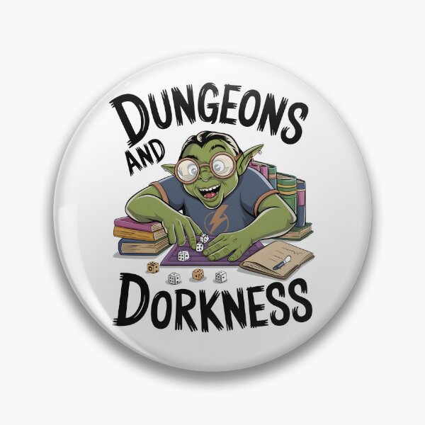 Artikelvorschau, Dungeons und Dorkness entworfen und verkauft von Wegetees.
