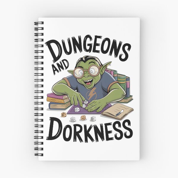 Artikelvorschau, Dungeons und Dorkness entworfen und verkauft von Wegetees.