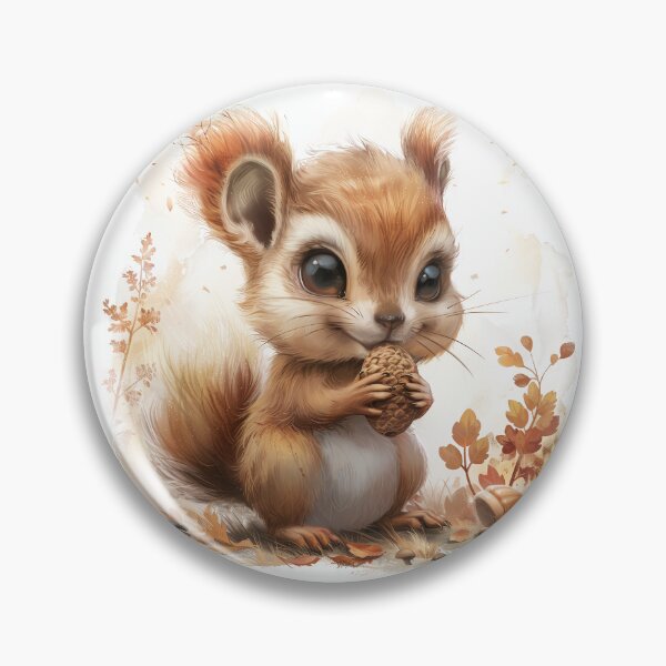 Item preview, Cute baby squirrel. Animal Clipart. designed and sold by AndreyKENO.