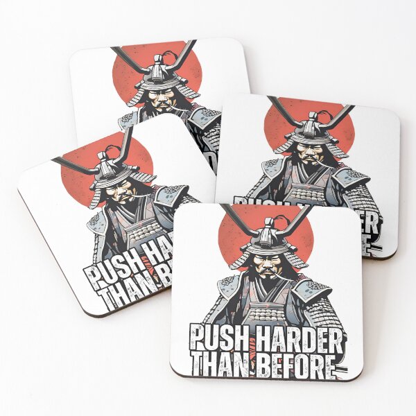 Item preview, Push Harder Than Before - Inspiring Fitness Slogan for Gym Goers designed and sold by Nalanda2000.