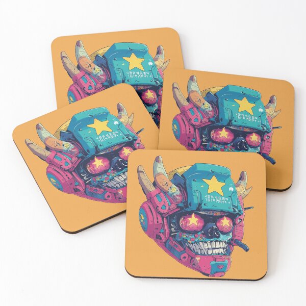 Item preview, Galactic Warrior’s Skull Portrait” designed and sold by Pujo Design.