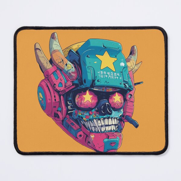 Item preview, Galactic Warrior’s Skull Portrait” designed and sold by Pujo Design.