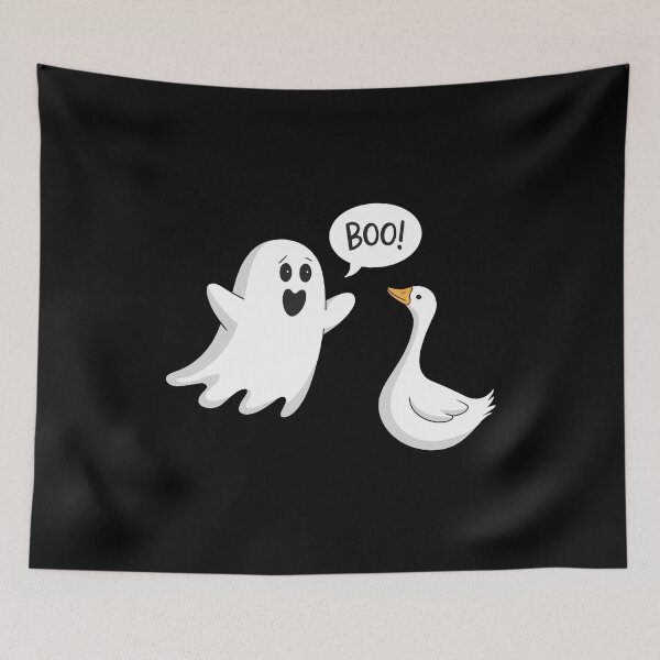 Item preview, Funny Halloween Ghost Boo Goose Spooky Pun Kids designed and sold by w1ckerman.