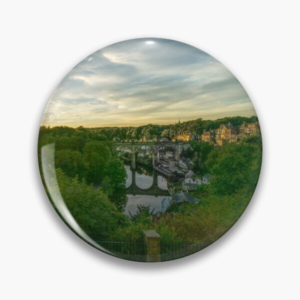 Artikelvorschau, Sonnenuntergang am Knaresborough-Viadukt entworfen und verkauft von Alisonchambers2.