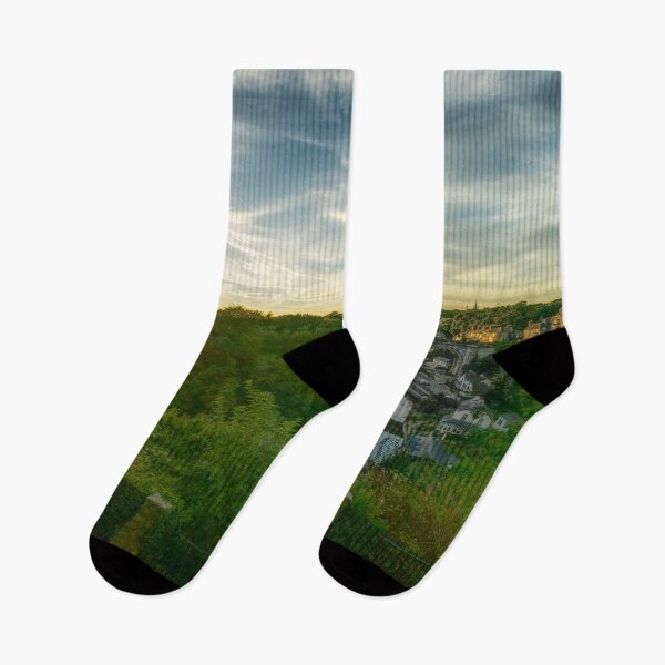 Item preview, Knaresborough Viaduct Sunset designed and sold by Alisonchambers2.