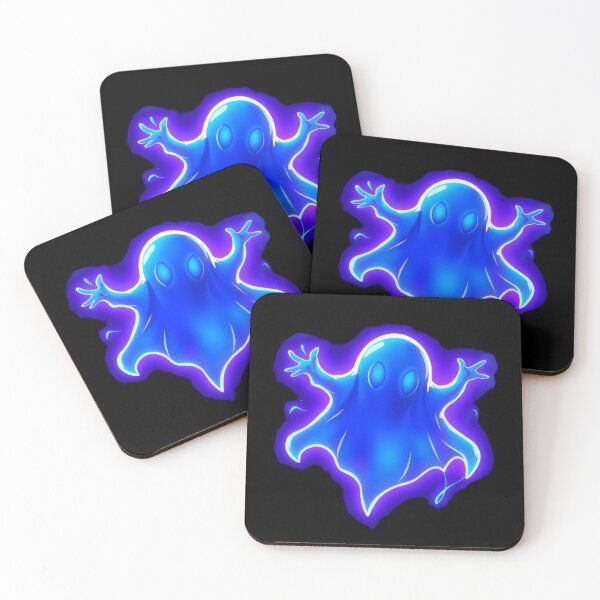Item preview, Neon Blue Ice Ghost designed and sold by blugost.