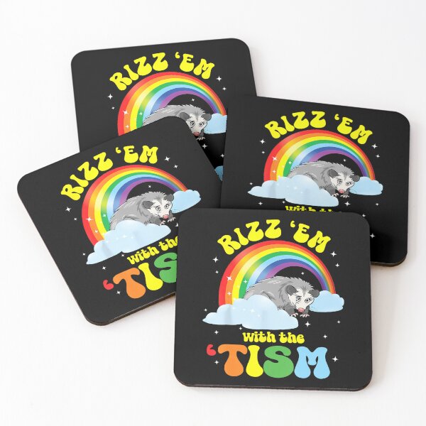 Item preview, Autism Rizz Em With The Tism Funny Opossum Meme Autistic designed and sold by LeoVargasVelha.