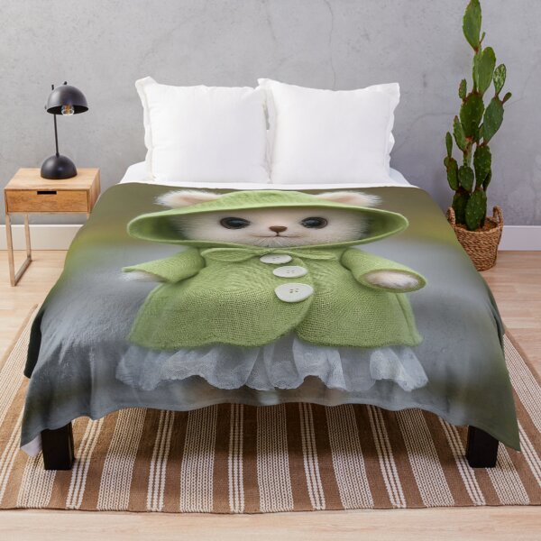 Item preview, Little bear with green coat and hat designed and sold by Osintown.