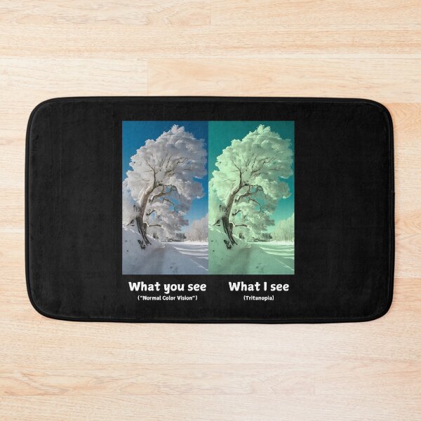 Item preview, Winter's Splendor: Tritanopia Awareness Snowy Landscape 2 designed and sold by Expathers.