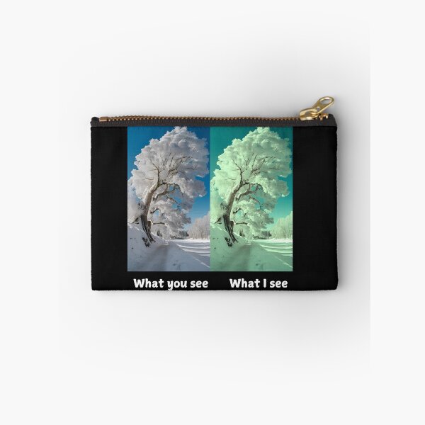 Item preview, Winter's Splendor: Tritanopia Awareness Snowy Landscape 2 designed and sold by Expathers.