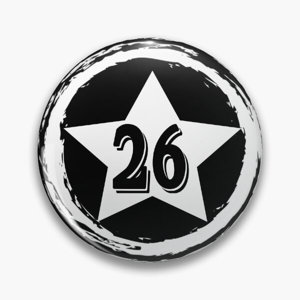 Item preview, Number 26 designed and sold by NumbersFort.
