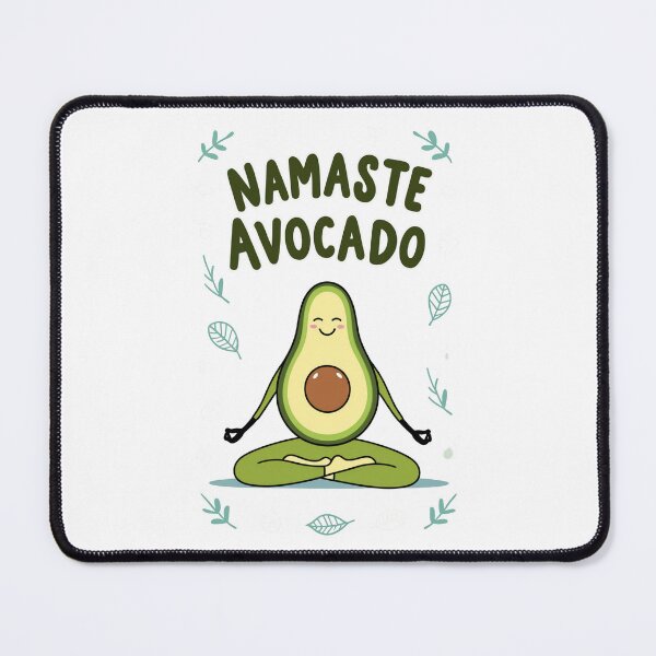 Item preview, Namaste Avocado | Cute Yoga Avocado Illustration for Wellness Lovers designed and sold by HAFIZ-DP.