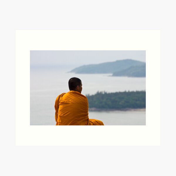 Thai Monk Art Print