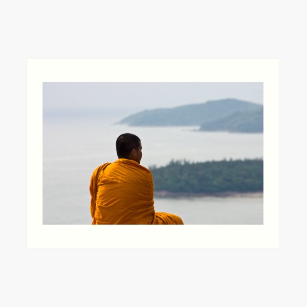 Thai Monk Art Print