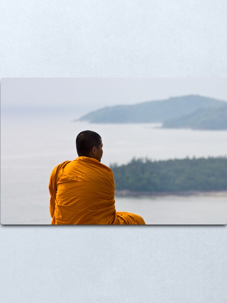 Alternate view of Thai Monk Metal Print