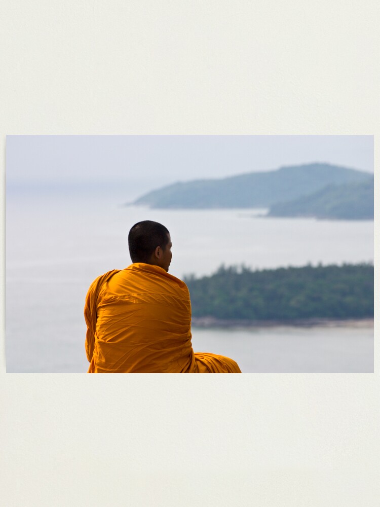 Alternate view of Thai Monk Photographic Print