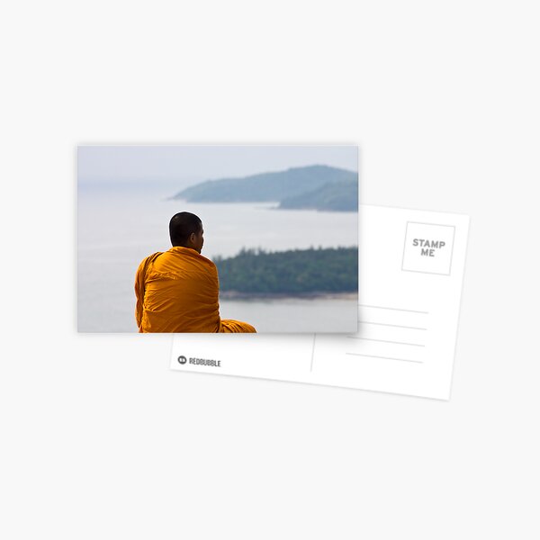 Thai Monk Postcard