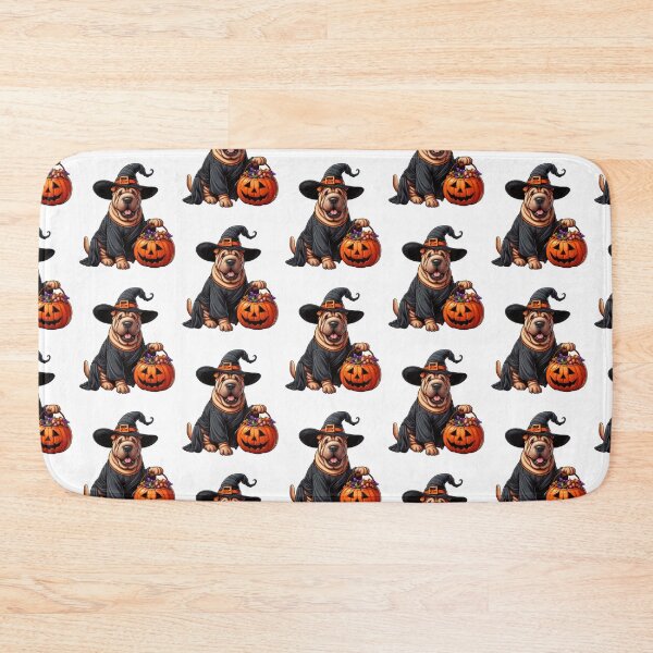 Item preview, Shar Pei Dog Halloween designed and sold by doodIllustrate.